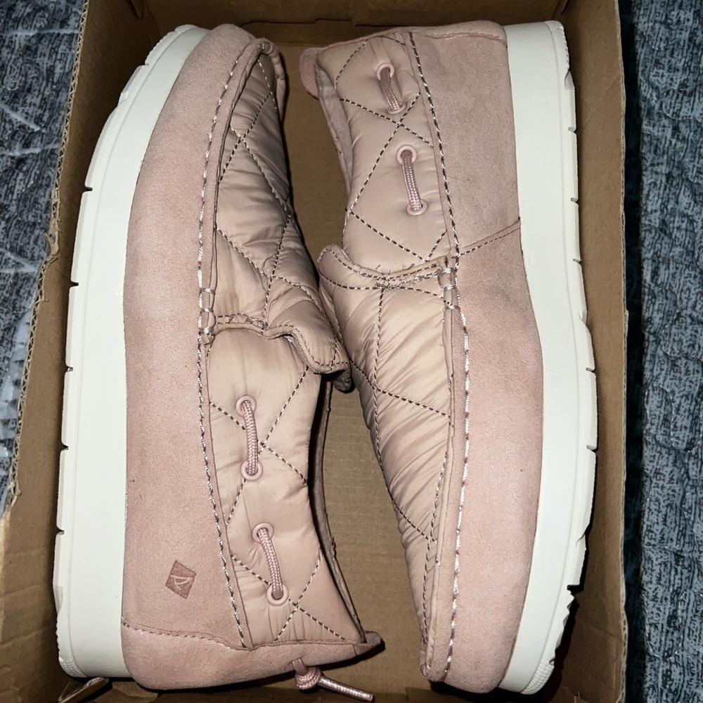 Sperry Nylon Blush Moc-Sider Shoes
